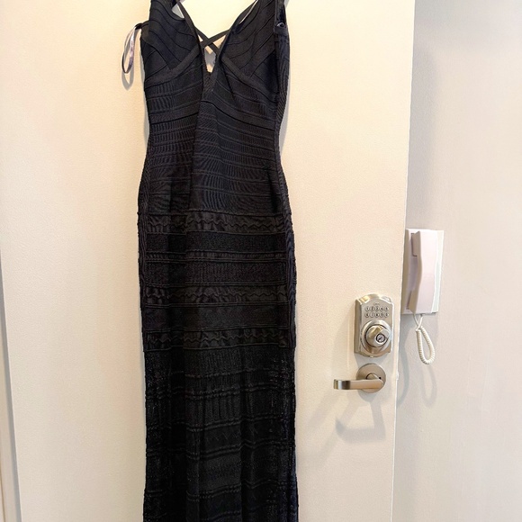 Hervé Léger Vyvien Black Bandage Dress – XS - Picture 1 of 17